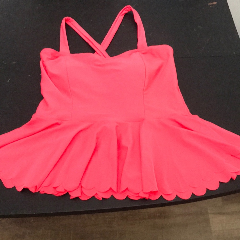Cupshe Tankini Top With Padded Support XL